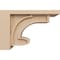 Ekena Millwork 6"W x 18"D x 12"H Classic Alma Rough Cedar Woodgrain TimberThane Corbel, Primed Tan CORUR06X18X12ALMRCPR - alternate 4
